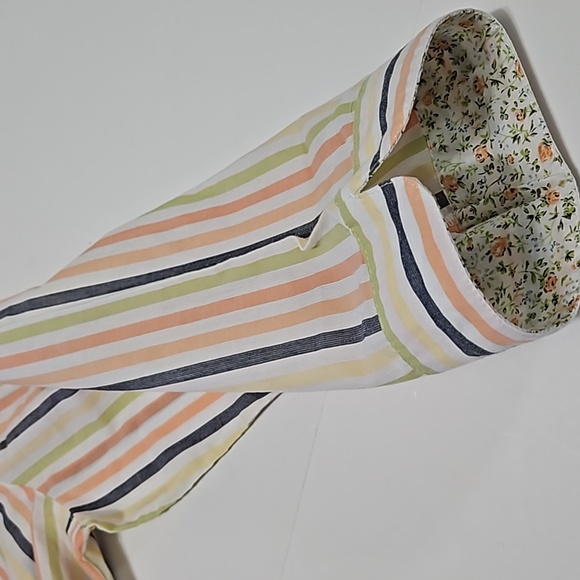 Alfred Dunner Women's Size 14 Snap Up 3/4 Sleeves With Embroidery Blouse #W-587 - Picture 7 of 12